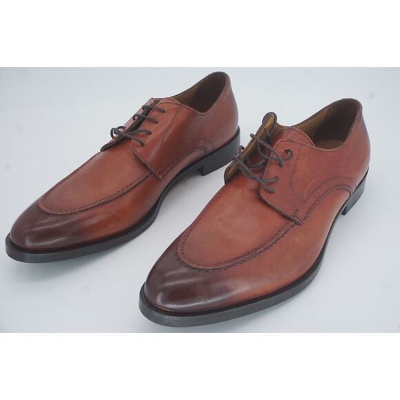 To Boot New York Black Leather Hastings Apron Toe Oxford Derby SZ 13 New $395 main image 5